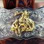 0189B 24 x 1 INCH JUSTIN TAN WESTERN EMBOSSED COWHIDE LEATHER CHILD BELT