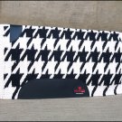 FEP231 HILASON SHOW NEW ZEALAND WOOL SADDLE BLANKET WESTERN BLACK WHITE