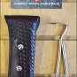LEATHER HOOF PICK HOLDERBASKET WEAVE BY CIRCLE Y