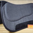 BLACK HILASON TRAIL WESTERN ELITE SERIES TACKY TACK SADDLE PAD SQUARE SKIRT