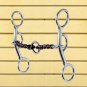 REINSMAN JUST ENOUGH 3 PIECE SWEET & SOUR HORSE SNAFFLE BIT WITH LIFESAVER