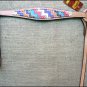 HILASON WESTERN LEATHER HORSE BREAST COLLAR HAND PAINT AZTEC