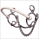 PROFESSIONAL CHOICE BRITTANY POZZI COMBINATION SMOOTH SNAFFLE HORSE MOUTH BIT