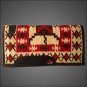 FE157-F HILASON WESTERN NEW ZEALAND WOOL HORSE SADDLE BLANKET BEIGE BROWN RED