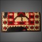 FE157-F HILASON WESTERN NEW ZEALAND WOOL HORSE SADDLE BLANKET BEIGE BROWN RED