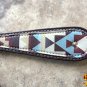 HILASON WESTERN LEATHER HORSE BRIDLE HEADSTALL DARK BROWN AZTEC PAINTED