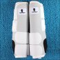 EXTRA LARGE WHITE CLASSIC EQUINE LEGACY SYSTEM HORSE FRONT SPORT BOOT PAIR