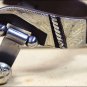 ANTIQUE BROWN MEN SPURS ROPE DESIGN ENGRAVED GERMAN SILVER TRIM