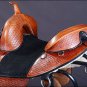HILASON TREELESS WESTERN TRAIL BARREL RACING LEATHER HORSE RIDING SADDLE 14"