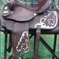 OS191RO-F HILASON WESTERN BARREL RACING TRAIL PLEASURE SADDLE 15"