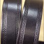56IN. BROWN 1.5in CASUAL LEATHER BELT TRIPLE STITCHED EMBOSSED BORDER MADE IN US