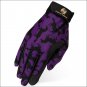 8 SIZE HERITAGE PERFORMANCE RIDING GLOVES HORSE EQUESTRIAN - GALLOP