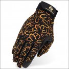 4 SIZE HERITAGE PERFORMANCE RIDING GLOVES HORSE EQUESTRIAN HORSESHOES
