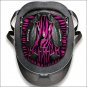 SMALL TROXEL REBEL GRAPHIC FLIPFOLD RIDING HELMET HEADLINER PINK ZEBRA