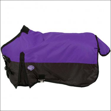 50 inch PURPLE TOUGH-1 600D WATERPROOF POLY MINIATURE TURNOUT HORSE BLANKET