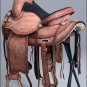 TO108RO-F HILASON TREELESS WESTERN LEATHER TRAIL PLEASURE HORSE RIDING SADDLE 18