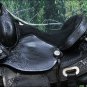 TO111BK-F HILASON TREELESS WESTERN LEATHER TRAIL PLEASURE HORSE RIDING SADDLE 15