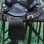 TO111BK-F HILASON TREELESS WESTERN LEATHER TRAIL PLEASURE HORSE RIDING SADDLE 15