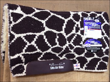 GIRAFFE CHOCOLATE CREAM PROFESSIONAL CHOICE COMFORT FIT SMX AIR RIDE SADDLE PAD