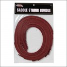 30-1752 WEAVER LEATHER BURGUNDY LATIGO LEATHER TACK HORSE SADDLE STRING BUNDLE