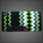 MADE IN USA F32 HILASON WESTERN WOOL SHOCK BUSTER SADDLE BLANKET PAD BLACK GREEN