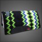 MADE IN USA F32 HILASON WESTERN WOOL SHOCK BUSTER SADDLE BLANKET PAD BLACK GREEN