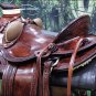 W84AM-F HILASON BIG KING SERIES WESTERN WADE RANCH ROPING COWBOY TRAIL SADDLE 15