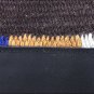 FEP228 MADE USA HILASON WESTERN WOOL SHOCK BUSTER SADDLE BLANKET PAD BROWN RUST