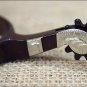 HILASON ANTIQUE BROWN YOUTH SPURS LONGHORN MOTIF GS ENGRAVED TRIM