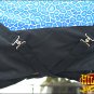 75" HILASON 1200D POLY RIPSTOP WATERPROOF HORSE WINTER BLANKET BLUE GIRRAFE
