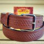 58" HILASON HEAVY DUTY HAND MADE BUFFALO HIDE LEATHER STICHED GUN HOLSTER BELT
