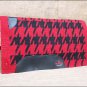 FEP232 MADE IN USA HILASON WESTERN WOOL SHOCK BUSTER SADDLE BLANKET PAD CRIMSON