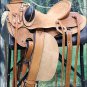 HILASON BIG KING SERIES WESTERN WADE RANCH ROPING COWBOY LEATHER HORSE SADDLE