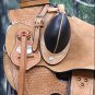 HILASON BIG KING SERIES WESTERN WADE RANCH ROPING COWBOY LEATHER HORSE SADDLE
