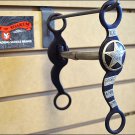 A18 CIRCLE Y HORSE TACK OLIVE ROLLER COPPER INLAY MOUTH CURB BIT