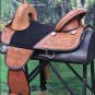 TW101MBK-F HILASON TREELESS WESTERN TRAIL BARREL RACING LEATHER HORSE SADDLE 14"