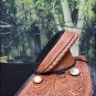 TW101MBK-F HILASON TREELESS WESTERN TRAIL BARREL RACING LEATHER HORSE SADDLE 14"