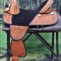TW101MBK-F HILASON TREELESS WESTERN TRAIL BARREL RACING LEATHER HORSE SADDLE 14"