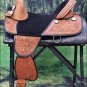 TW101MBK-F HILASON TREELESS WESTERN TRAIL BARREL RACING LEATHER HORSE SADDLE 14"