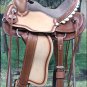 BH76 HILASON BIG KING SERIES WESTERN LEATHER RANCH ROPING COWBOY TRAIL SADDLE 15
