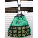 22X23 PROFESSIONALS CHOICE HORSEMAN SCRATCH FREE HAY BAG PYTHON EMERALD