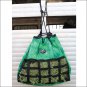 22X23 PROFESSIONALS CHOICE HORSEMAN SCRATCH FREE HAY BAG PYTHON EMERALD