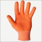 X LARGE NOBLE OUTFITTERS TRUE FLEX RIGHT HAND COTTON ROPING GLOVES ORANGE