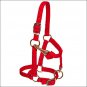 WEAVER LARGE NYLON MINIATURE HORSE ADJUSTABLE CHIN & THROAT SNAP HALTER