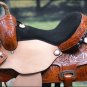 TT801ST-F HILASON WESTERN FLEX TREE BARREL RACING TRAIL RIDING HORSE SADDLE 17"