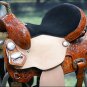 TT801ST-F HILASON WESTERN FLEX TREE BARREL RACING TRAIL RIDING HORSE SADDLE 17"