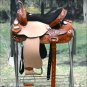 TT801ST-F HILASON WESTERN FLEX TREE BARREL RACING TRAIL RIDING HORSE SADDLE 17"