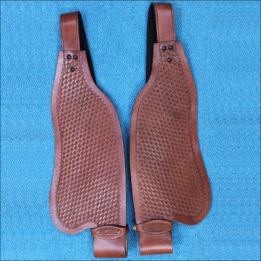 FN202M-F HILASON LEATHER SADDLE REPLACEMENT FENDER WITH HOBBLE STRAP ADULT