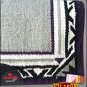 MADE N USA F221 HILASON WESTERN WOOL SHOCK BUSTER SADDLE BLANKET PAD GRAY PURPLE