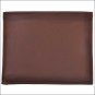 4 1/2 x 3 1/2" 3D BROWN BASIC BIFOLD DISTRESSED LEATHER MENS WALLET 4 CARD SLOTS